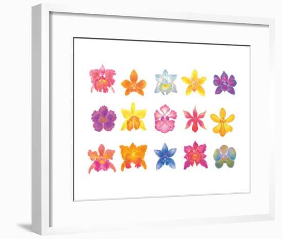 Flower Blossom with Smile-Miyuki Hasekura-Framed Giclee Print