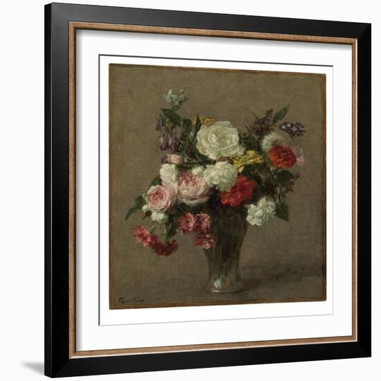 Flower Bouquet, 1900-Henri Fantin-Latour-Framed Giclee Print