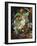 Flower Bouquet Next to a Column-Jan van Huysum-Framed Giclee Print