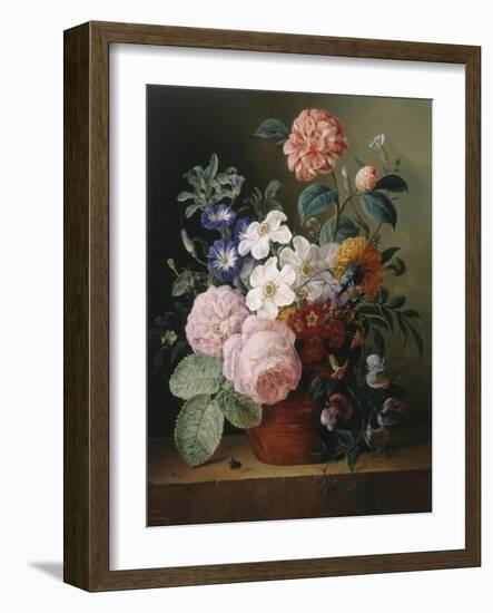 Flower Bouquet-Amienne Bebourg-Framed Giclee Print