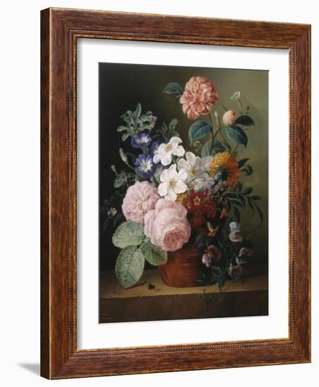 Flower Bouquet-Amienne Bebourg-Framed Giclee Print