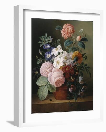 Flower Bouquet-Amienne Bebourg-Framed Giclee Print