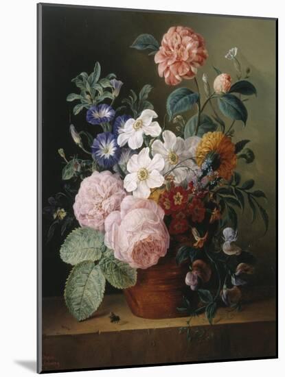 Flower Bouquet-Amienne Bebourg-Mounted Giclee Print