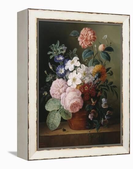 Flower Bouquet-Amienne Bebourg-Framed Premier Image Canvas
