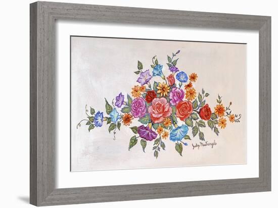 Flower Bouquet-Judy Mastrangelo-Framed Giclee Print