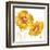 Flower Burst in Amber II-Vanessa Austin-Framed Art Print