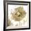 Flower Burst in Gold I-Vanessa Austin-Framed Art Print