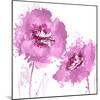 Flower Burst in Pink II-Vanessa Austin-Mounted Art Print