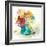 Flower Burst in Vase II-Lanie Loreth-Framed Art Print