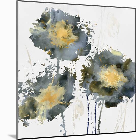 Flower Burst Trio-Vanessa Austin-Mounted Art Print