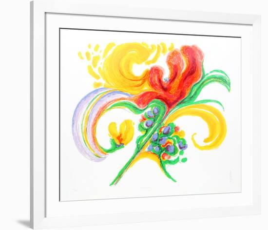 Flower Burst-Ronald Julius Christensen-Framed Collectable Print