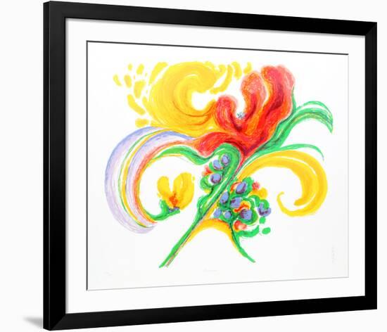 Flower Burst-Ronald Julius Christensen-Framed Collectable Print