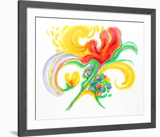 Flower Burst-Ronald Julius Christensen-Framed Collectable Print