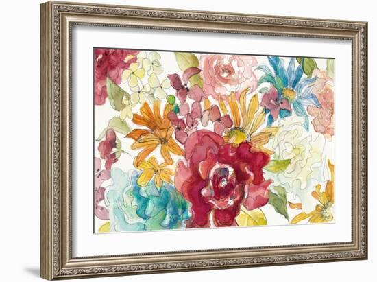 Flower Burst-Lanie Loreth-Framed Art Print