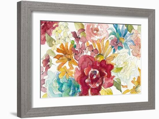 Flower Burst-Lanie Loreth-Framed Art Print