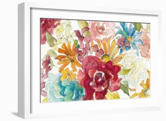 Flower Burst-Lanie Loreth-Framed Art Print