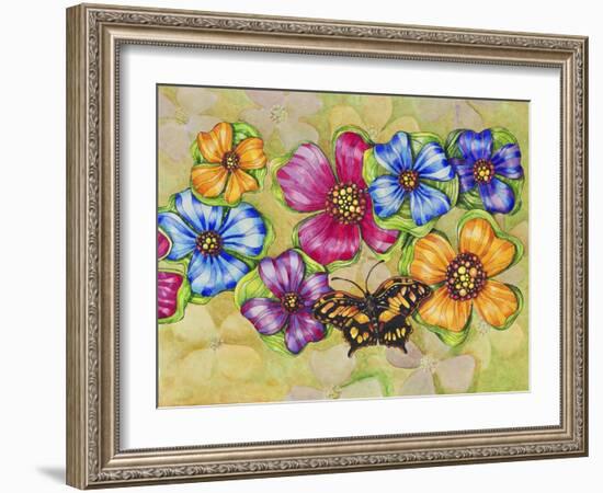 Flower Carpet-Charlsie Kelly-Framed Giclee Print