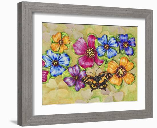 Flower Carpet-Charlsie Kelly-Framed Giclee Print