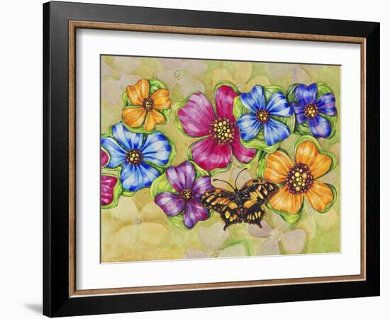 Flower Carpet-Charlsie Kelly-Framed Giclee Print