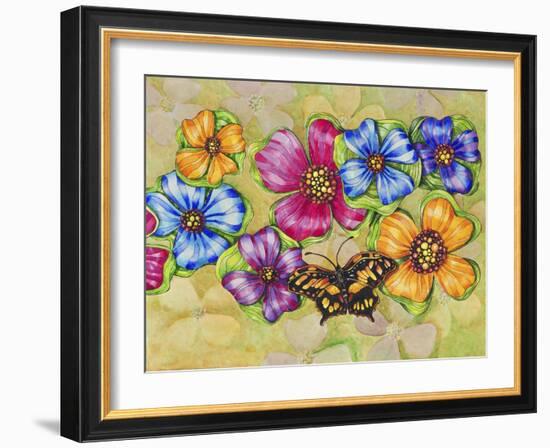 Flower Carpet-Charlsie Kelly-Framed Giclee Print