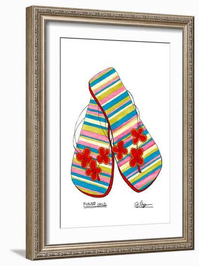 Flower Child-Jennifer Goldberger-Framed Art Print