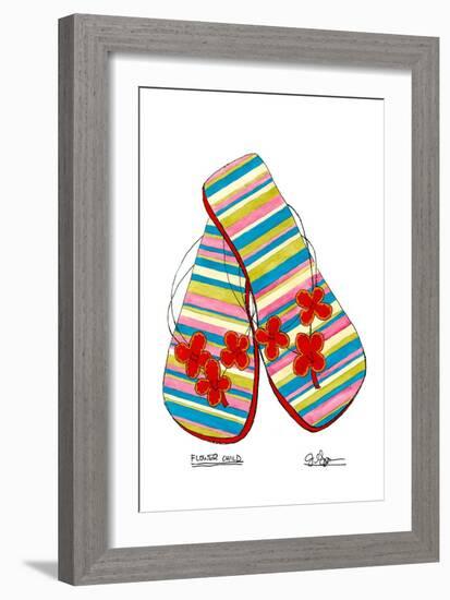 Flower Child-Jennifer Goldberger-Framed Art Print