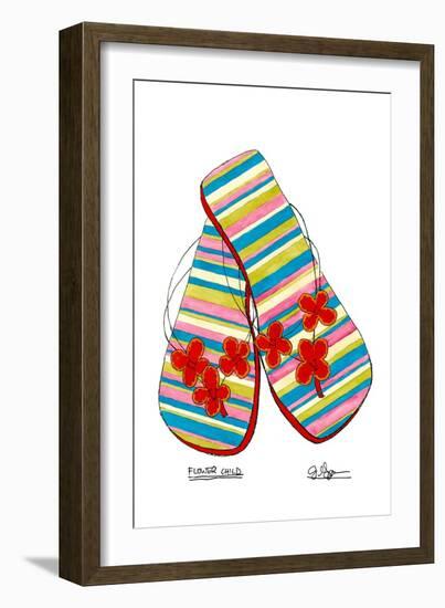 Flower Child-Jennifer Goldberger-Framed Art Print