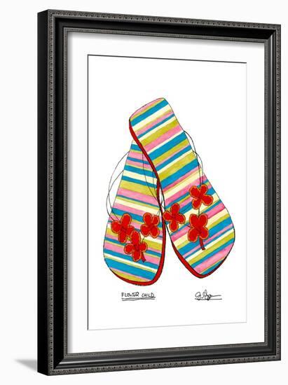 Flower Child-Jennifer Goldberger-Framed Art Print