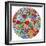 Flower Circle-Howie Green-Framed Giclee Print