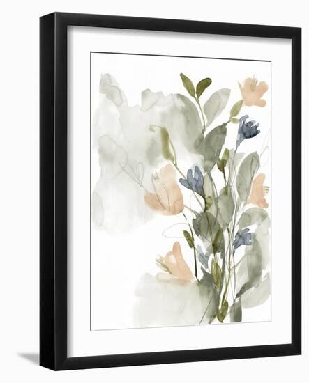 Flower Cluster II-Jennifer Goldberger-Framed Art Print