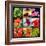 Flower Collage-Herb Dickinson-Framed Photographic Print