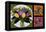 Flower Collage-Bonnie B. Cook-Framed Premier Image Canvas