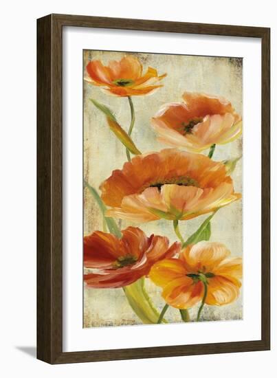 Flower Dance I-Carol Robinson-Framed Art Print