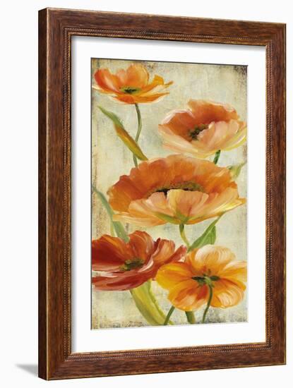 Flower Dance I-Carol Robinson-Framed Art Print