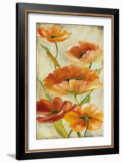 Flower Dance I-Carol Robinson-Framed Art Print