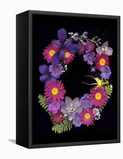 Flower Drama III-Judy Stalus-Framed Premier Image Canvas