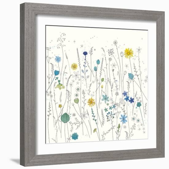 Flower Drift I-Max Carter-Framed Giclee Print