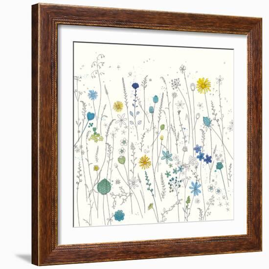 Flower Drift I-Max Carter-Framed Giclee Print