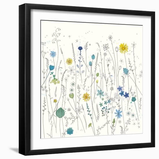 Flower Drift I-Max Carter-Framed Giclee Print