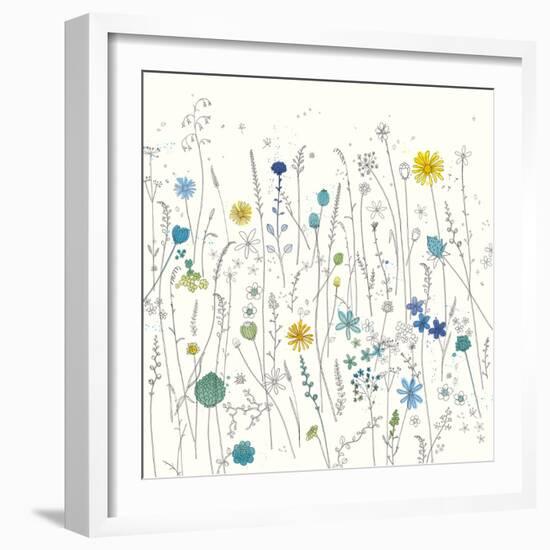 Flower Drift I-Max Carter-Framed Giclee Print