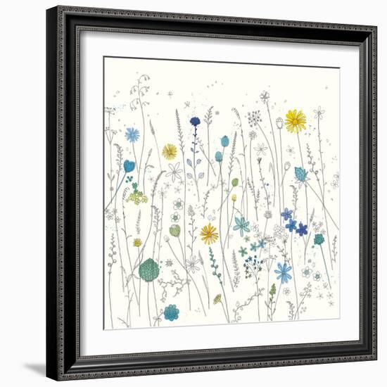 Flower Drift I-Max Carter-Framed Giclee Print