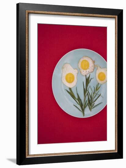Flower Eggs-Sarah Saratonina-Framed Giclee Print