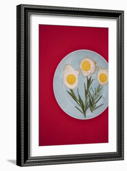 Flower Eggs-Sarah Saratonina-Framed Giclee Print