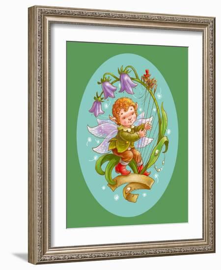 Flower Elf a Harper-Olga Kovaleva-Framed Giclee Print