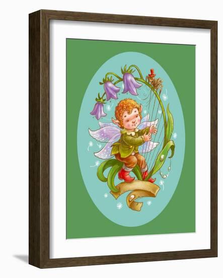 Flower Elf a Harper-Olga Kovaleva-Framed Giclee Print