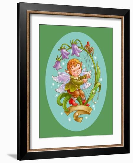 Flower Elf a Harper-Olga Kovaleva-Framed Giclee Print