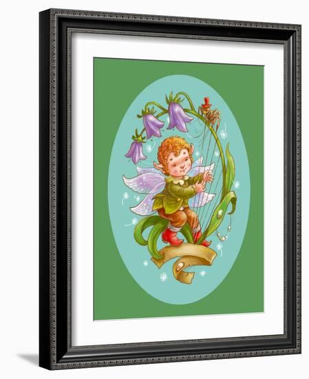 Flower Elf a Harper-Olga Kovaleva-Framed Giclee Print