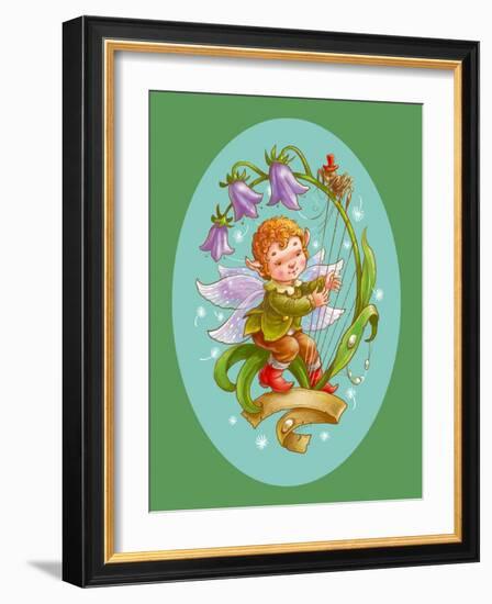 Flower Elf a Harper-Olga Kovaleva-Framed Giclee Print