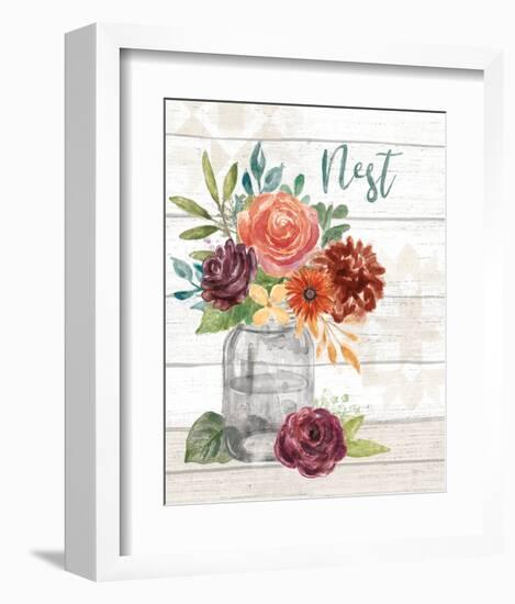 Flower Fest VI-Mary Urban-Framed Art Print