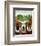 Flower Festival: Feast of Santa Anita, 1931-Diego Rivera-Framed Art Print